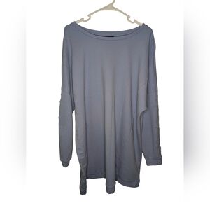 Ellos Soft Gray Knit Top